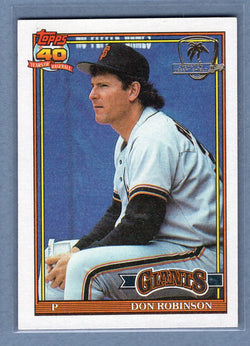 1991 Topps Desert Shield #104 Don Robinson  NM  GO625