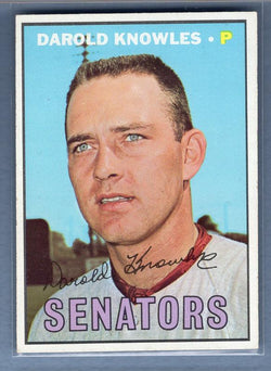 1967 Topps #362 Darold Knowles EX-MT  GO397
