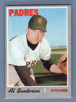 1970 Topps #212 Al Santorini   EX-MT  GO200