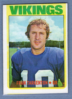 1972 Topps #225 Fran Tarkenton (HOF) EX  GO244