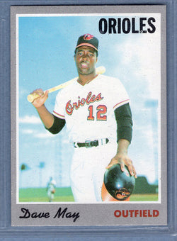 1970 Topps #81 Dave May  NM  SB1