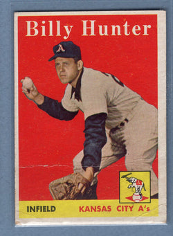 1958 Topps #98 Billy Hunter  G-VG  GO387