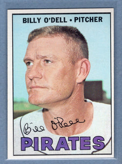 1967 Topps #162 Billy O'Dell  EX-MT   GO223