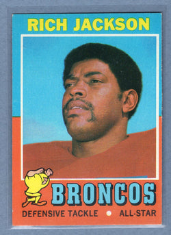 1971 Topps #81 Rich Jackson EX  GO260