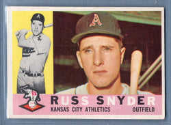 1960 Topps #81 Russ Snyder VG  GO560