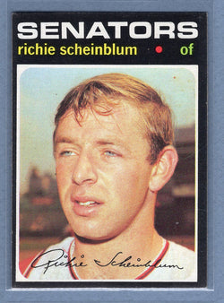 1971 Topps #326 Richie Scheinblum (a) EX  GO950