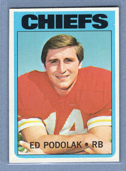 1972 Topps #82 Ed Podolak EX-MT  GO326