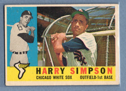 1960 Topps #180 Harry Simpson (a) VG  GO257