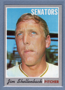 1970 Topps #389 Jim Shellenback  (a) EX-MT  GO750