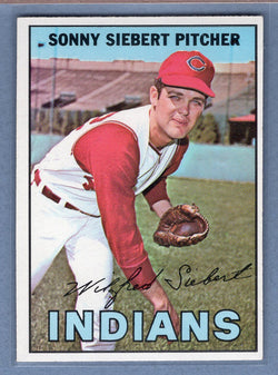 1967 Topps #95 Sonny Siebert EX-MT  GO360