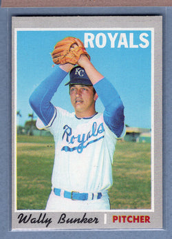 1970 Topps #266 Wally Bunker   EX-MT  GO200