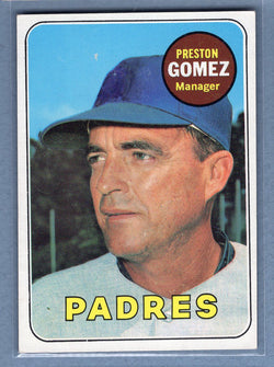 1969 Topps #74 Preston Gomez (c) EX-MT  GO602