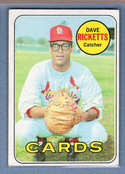 1969 Topps #232 Dave Ricketts  EX  GO577
