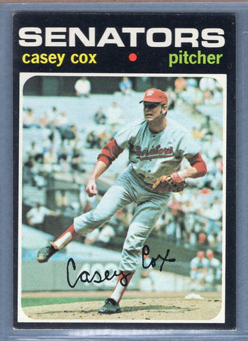 1971 Topps #82 Casey Cox  EX  GO747