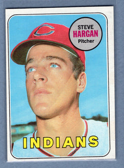 1969 Topps #348 Steve Hargan (c) EX-MT  GOWABB