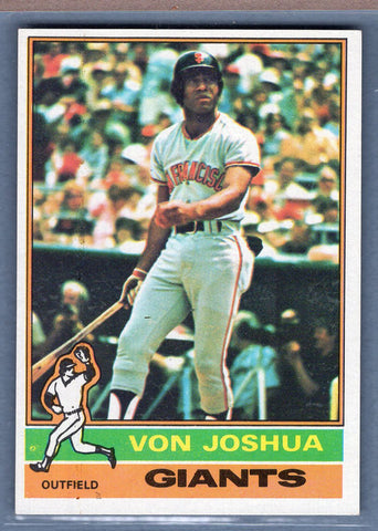 1976 Topps #82 Von Joshua  EX-MT  GOSB1