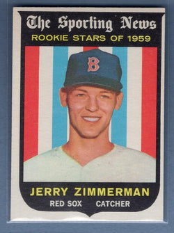 1959 Topps #146 Jerry Zimmerman EX-MT High Grade Set Break B