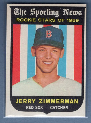 1959 Topps #146 Jerry Zimmerman EX-MT High Grade Set Break B