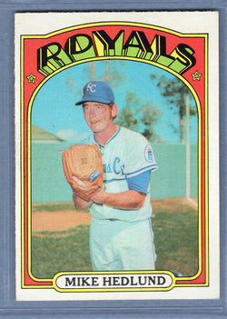 1972 Topps #81 Mike Hedlund EX-MT   GO464