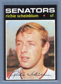 1971 Topps #326 Richie Scheinblum (b) EX  GO950