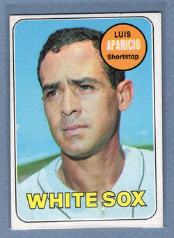 1969 Topps #75 Luis Aparicio (HOF)(a) EX-MT  GO850