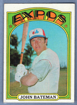 1972 Topps #5 John Bateman Ex-Nm
