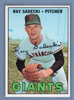 1967 Topps #409 Ray Sadecki EX-MT   GO415