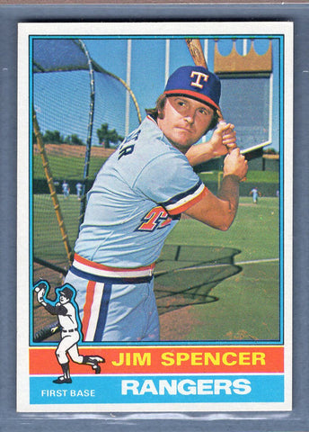 1976 Topps #83 Jim Spencer  EX-MT  GOSB1