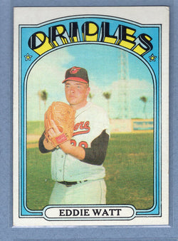 1972 Topps #128 Eddie Watt EX   GO311