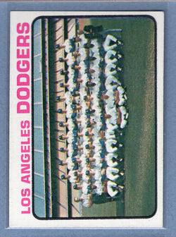 1973 Topps #91 Los Angeles, Dodgers Team  EX-MT  GO550