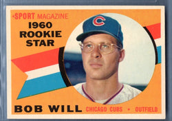 1960 Topps #147 Bob Will VG-EX Set Break 1