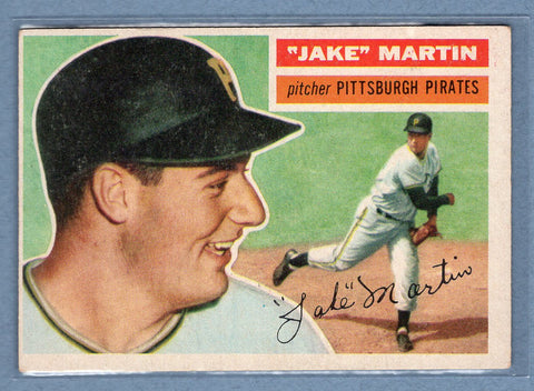 1956 Topps #129 Jake Martin (GB) VG-EX   GO125