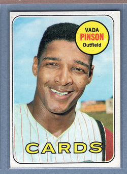 1969 Topps #160 Vada Pinson (a) EX-MT  GO265