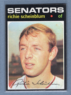 1971 Topps #326 Richie Scheinblum (c) EX  GO950