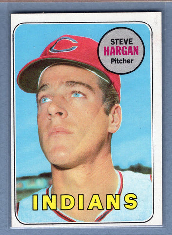 1969 Topps #348 Steve Hargan (e) EX-MT  GOWABB