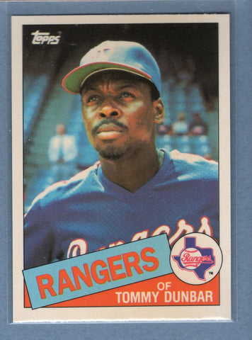 1985 Topps Tiffany #102 Tommy Dunbar NM