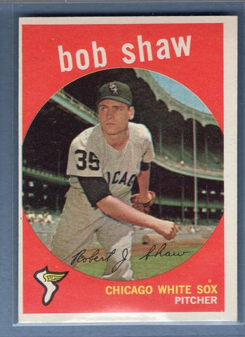 1959 Topps #159 Bob Shaw EX-MT High Grade Set Break B