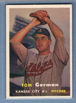 1957 Topps #87 Tom Gorman  (c) EX   GO260
