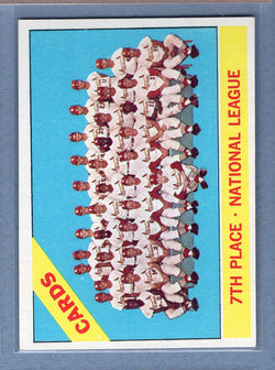 1966 Topps #379 Cardinals Team EX-MT  GO140