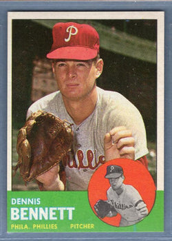 1963 Topps #56 Dennis Bennett EX-MT  GO393