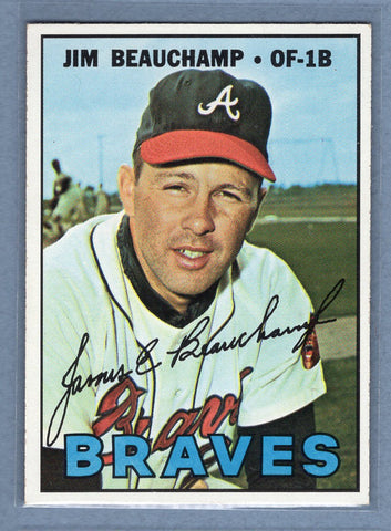 1967 Topps #307 Jim Beauchamp EX-MT  GO308