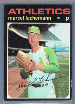1971 Topps #84 Marcel Lachemann  EX  GO747