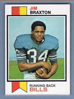 1973 Topps #154 Jim Braxton EX-MT     GO375