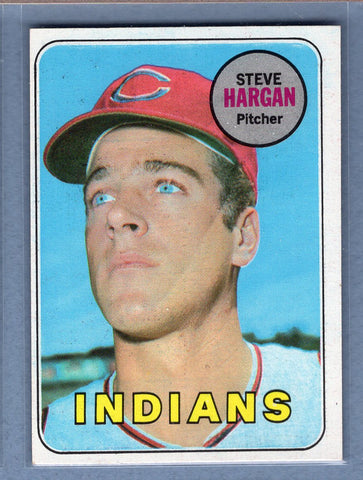 1969 Topps #348 Steve Hargan (f) EX-MT  GOWABB