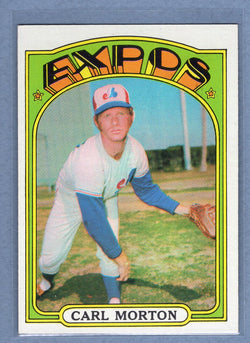 1972 Topps #134 Carl Morton EX-MT  GO483