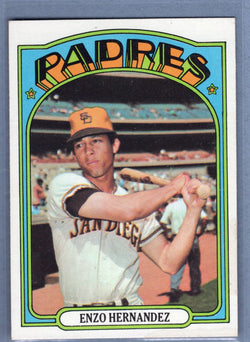 1972 Topps #7 Enzo Hernandez Ex-Nm