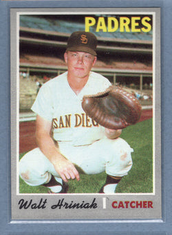 1970 Topps #392 Walt Hriniak   EX-MT  GO750