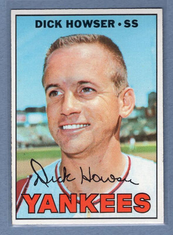 1967 Topps #411 Dick Howser EX-MT   GO415