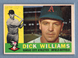 1960 Topps #188 Dick Williams (HOF)  VG-EX  GO257