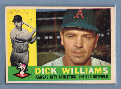 1960 Topps #188 Dick Williams (HOF)  VG-EX  GO257